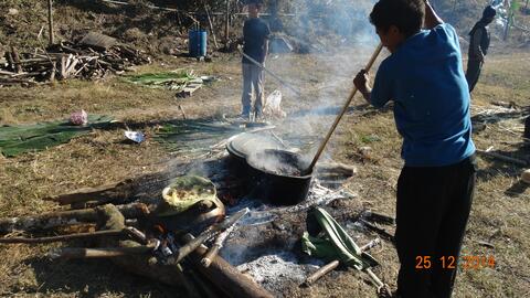 Cooking Pork