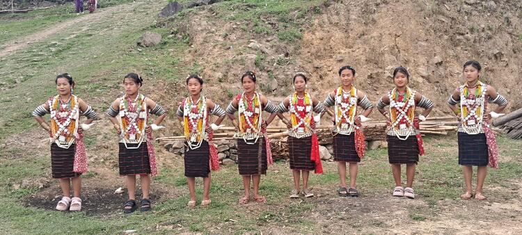 dancing group